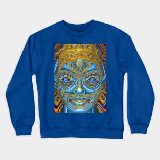 Transcendental Shift (10) - Trippy Psychedelic Art Crewneck Sweatshirt